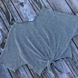 NEW Caution to the Wind stripe top S